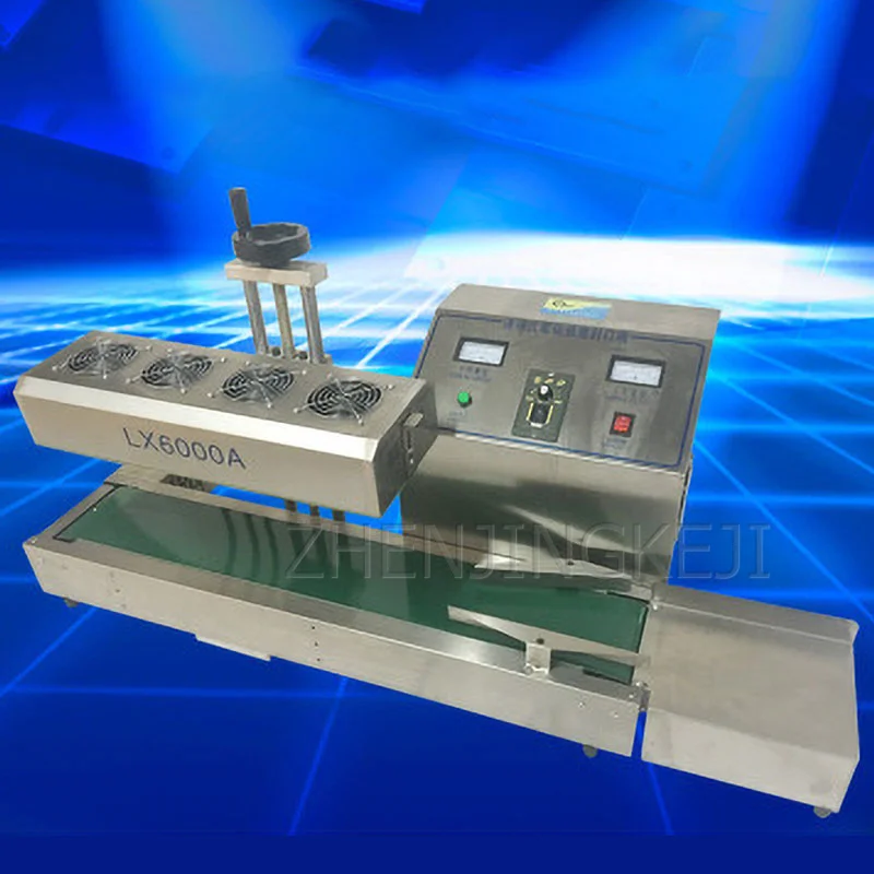 

220V Sealing Machine Commercial Fully Automatic Aluminum Foil Material Sealing Equipment Continuous Electromagnetic Induction