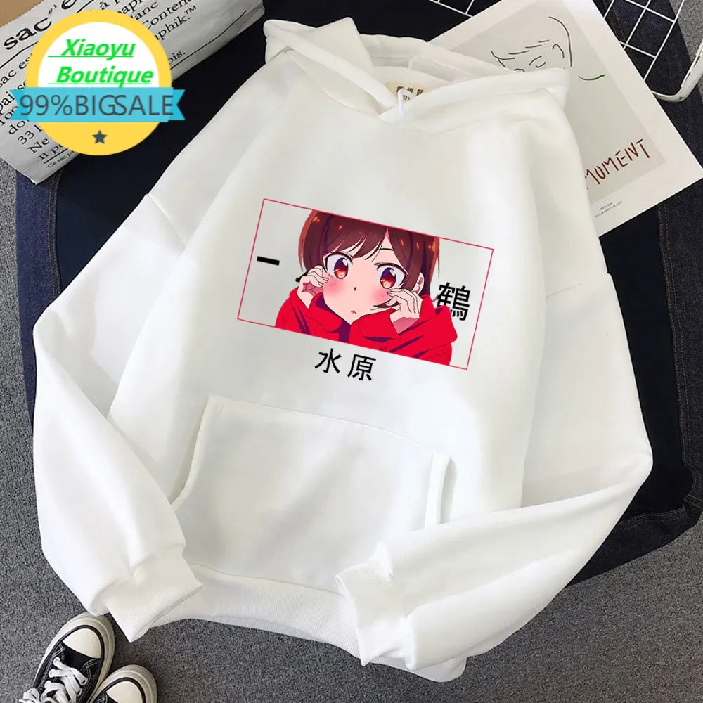 

Rent A Girlfriend Kazuya Chizuru Rukaigh Fashion Women Clothing Print Tracksuit Anime Long Sleeve Casual Hoodie Harajuku