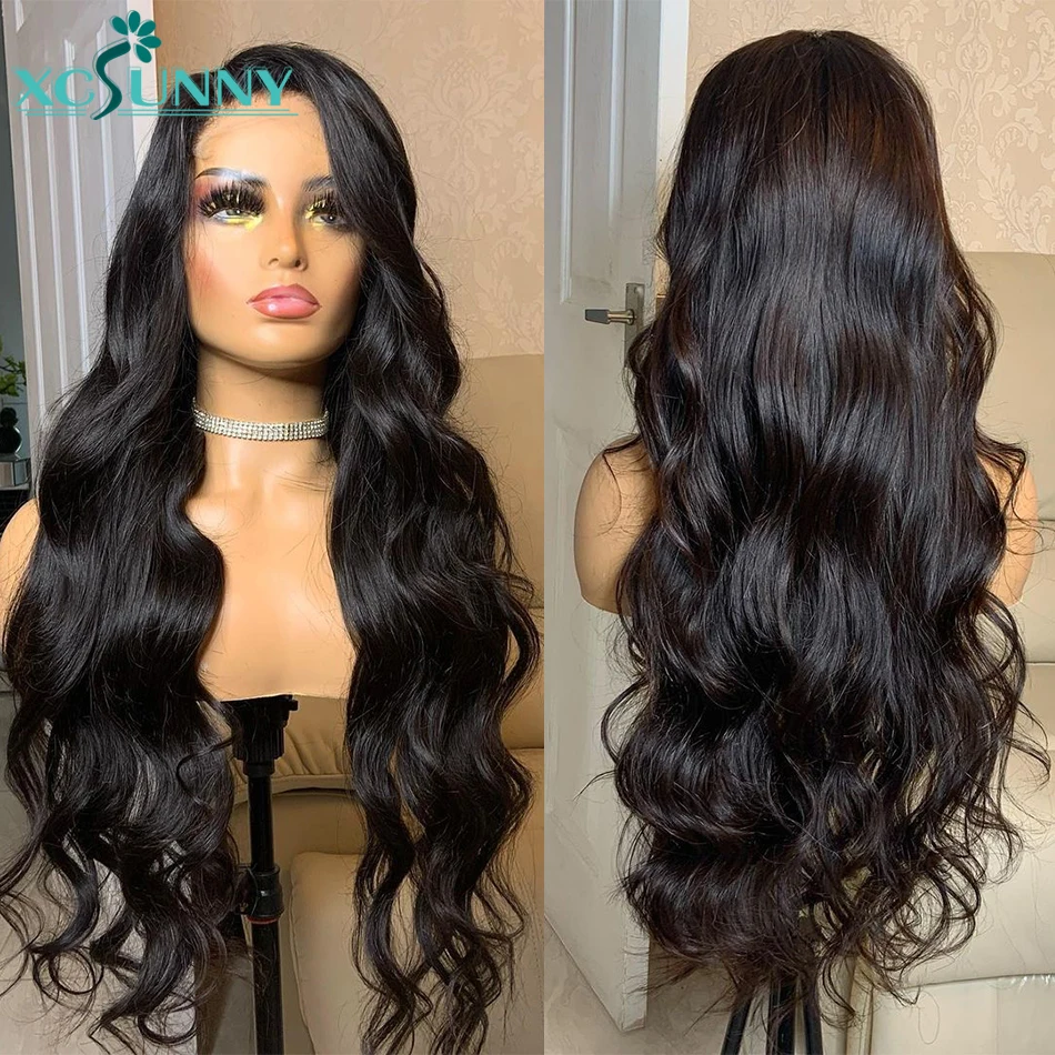 

Парик из натуральных волос, 28 Дюймов, 30 дюймов, 13 х6 дюймов