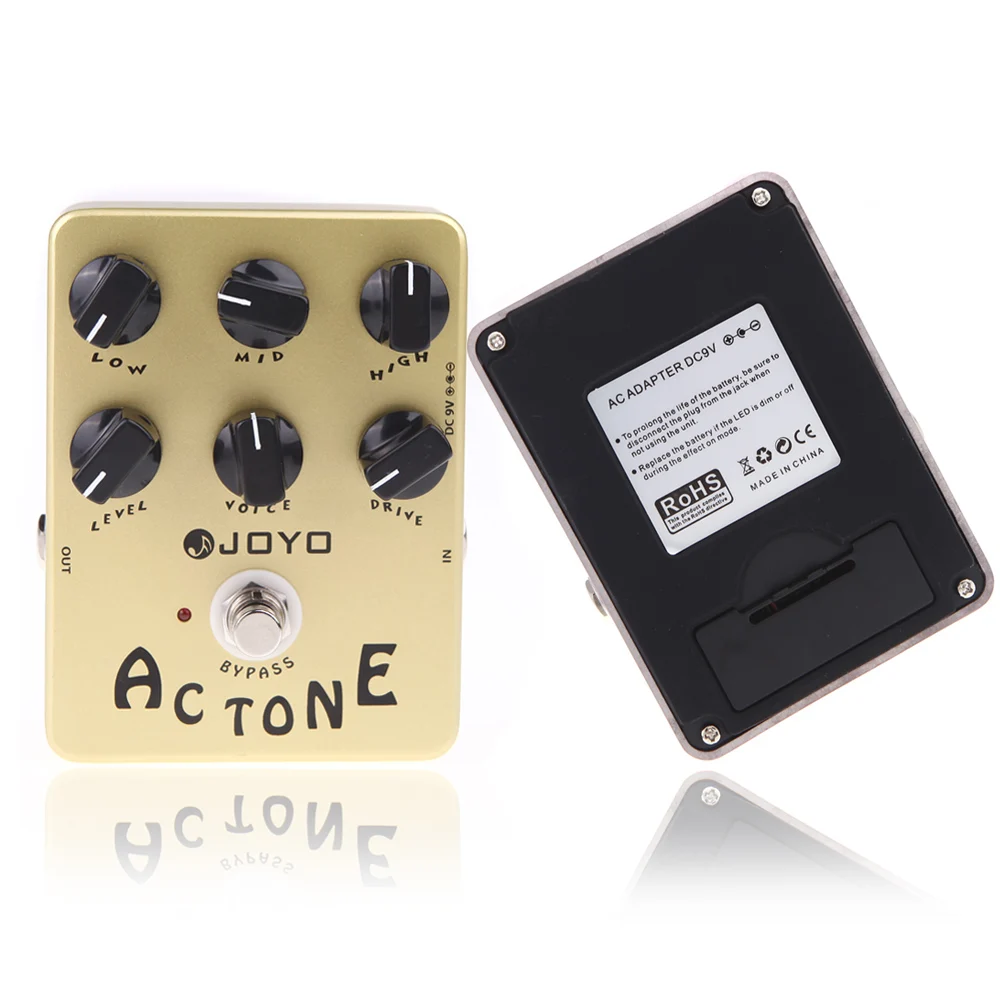 JOYO JF-13 AC педаль для гитарных эффектов классический британский рок-звук