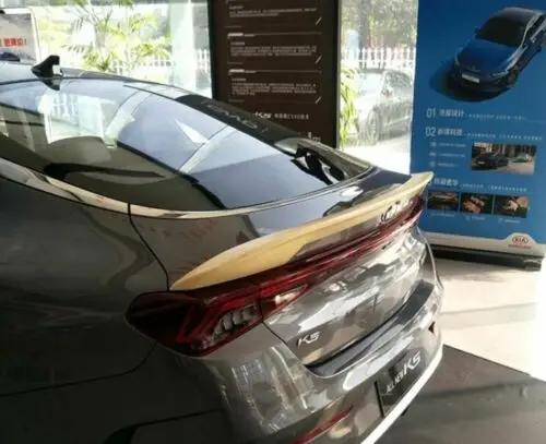 

Задний спойлер крыло неокрашенное для 2021 Kia K5 4-дверный седан задний багажник стиль ABS новинка 1 шт.