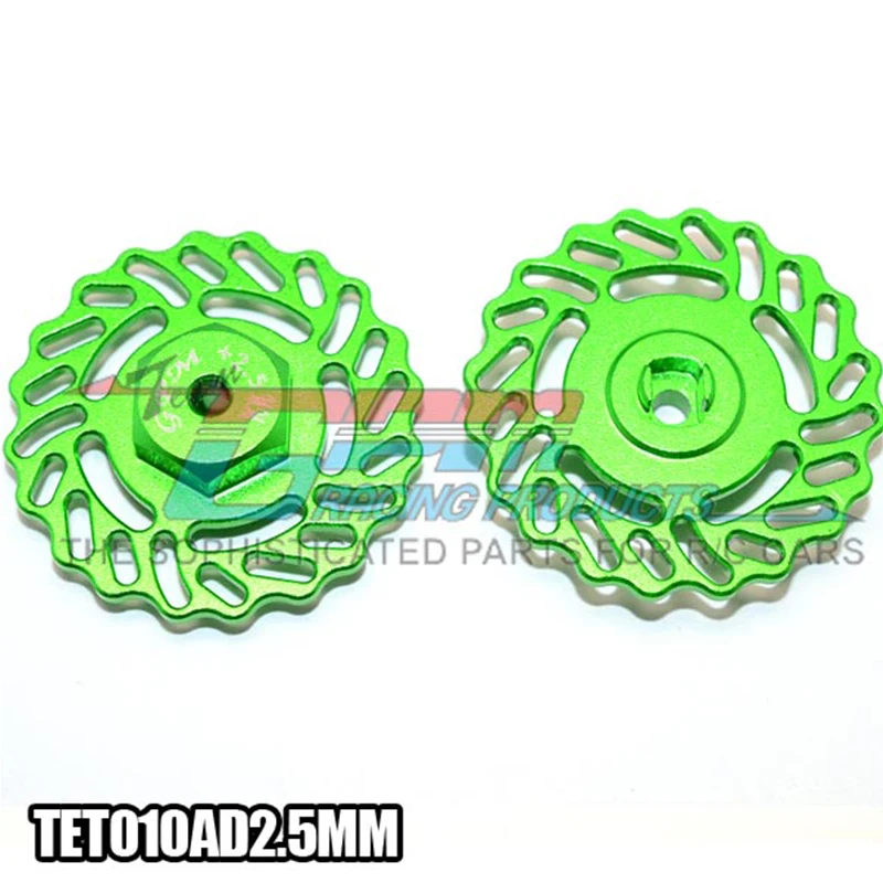 GPM ALUMINUM BRAKE DISK +2.5MM THICK For TRAXXAS Latrax Teton RC Upgrade