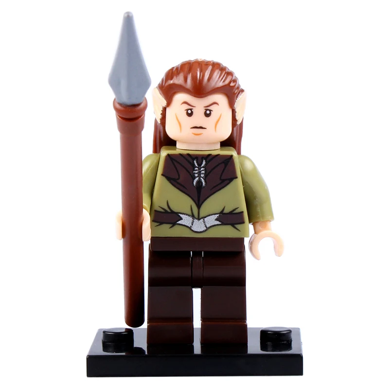 20 шт./лот Legoed Властелин колец фигурка Элронд эльф халдир Playmobil строительные блоки