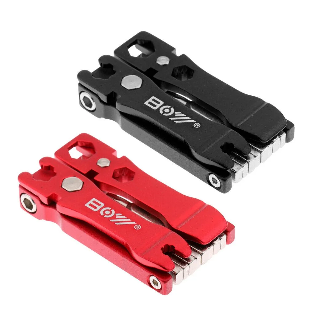 19 in 1 fahrrad reparatur multi ätherisches werkzeug stahl multitool touring road mtb bike kombination radfahren wartung reparatur werkzeuge free