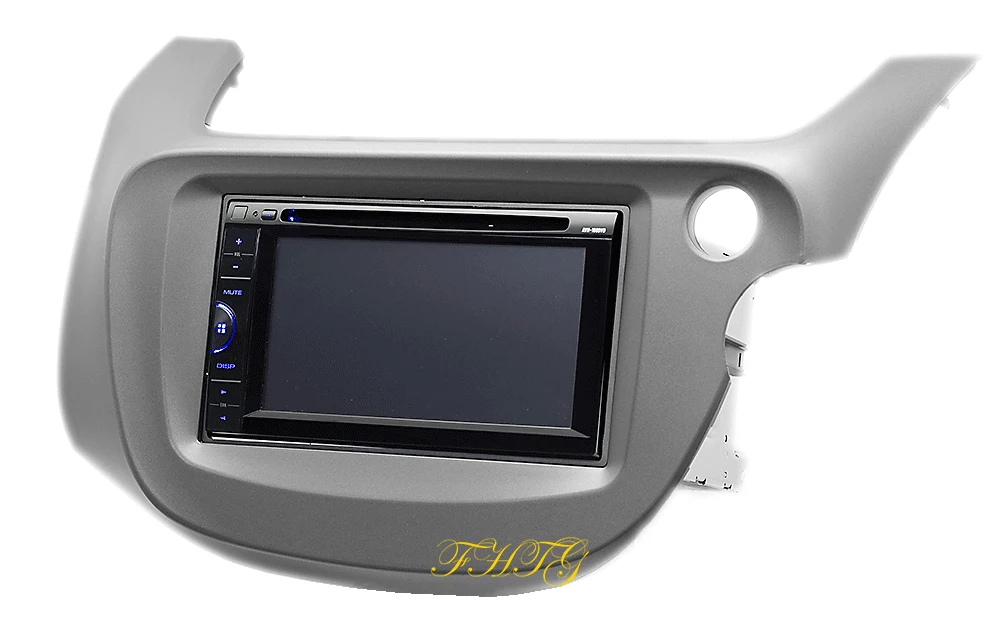 Автомобильное радио фасции подходит для 2008 2013 Honda Fit (RHD) двойной Din автомобильный