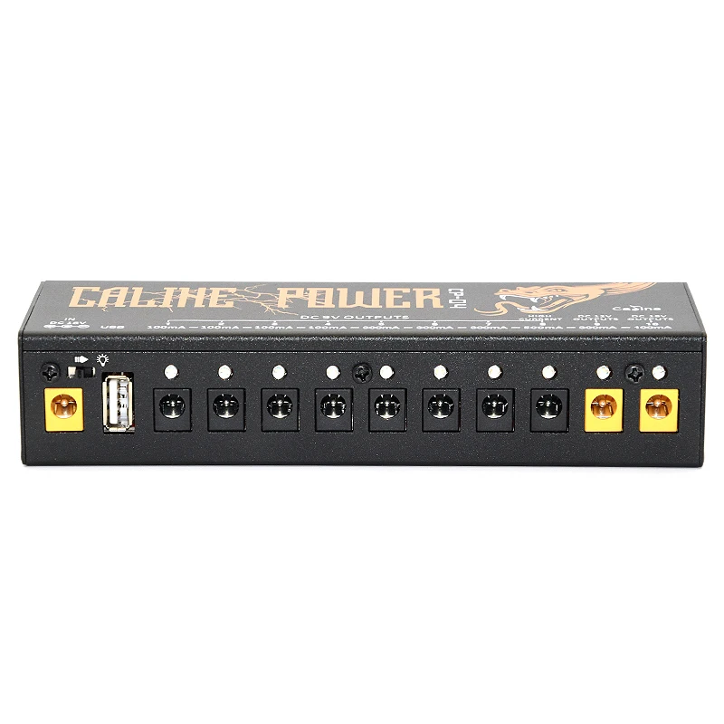 Блок питания для гитары Caline Cp-04 10 изолированных выходных токов тюнер с защитой от