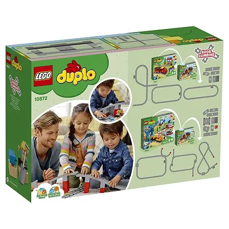 Конструктор LEGO DUPLO Town Железнодорожный мост (10872) | Игрушки и хобби