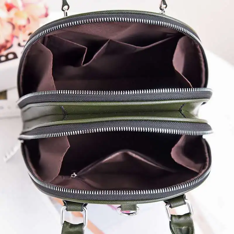 

Fashion Solid Color Shoulder Bag Women Portable Autumn PU Leather Messenger Bags Street Travel Handbag 2021 Women's Bag BE03171