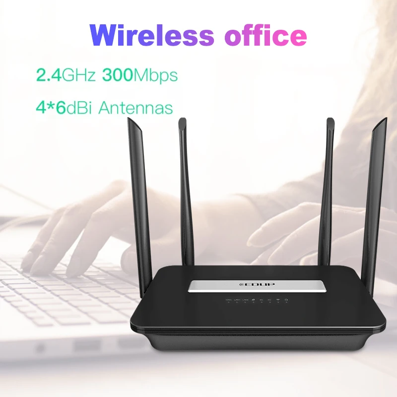 Wi Fi роутер EDUP 4G домашняя точка доступа RJ45 WAN LAN модем маршрутизатор CPE со слотом для