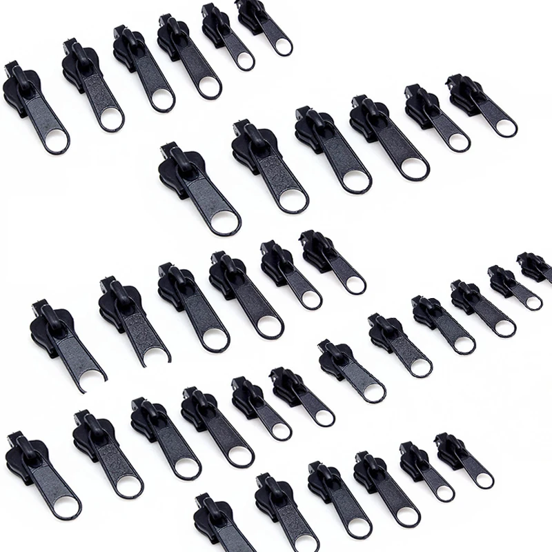 6 шт. Набор для ремонта молнии универсальная мгновенная замена сменная молния