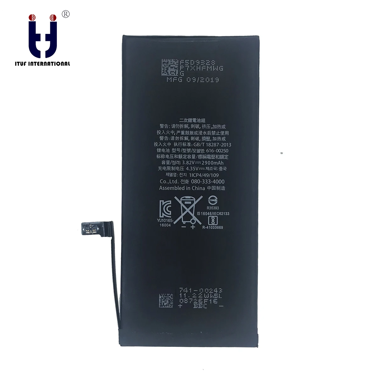 ITUF мобильный телефон Фирменная Новинка батарея оригинальный iphone высокой емкости