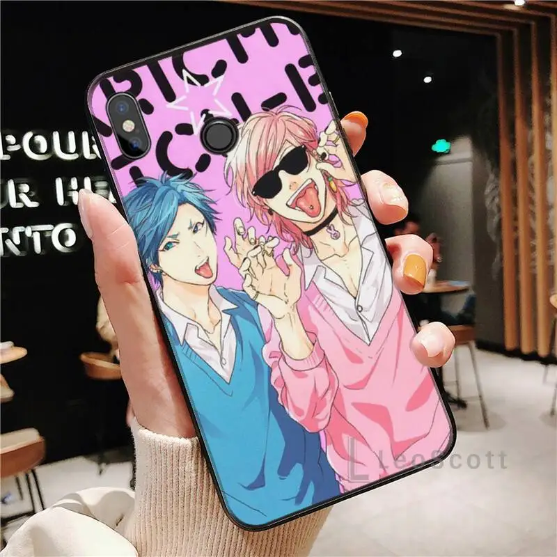 

Anime Yarichin bitch Club DIY Phone Case For Xiaomi Redmi note 4 4X 8T 9 9s 10 K20 K30 cc9 9t pro lite max
