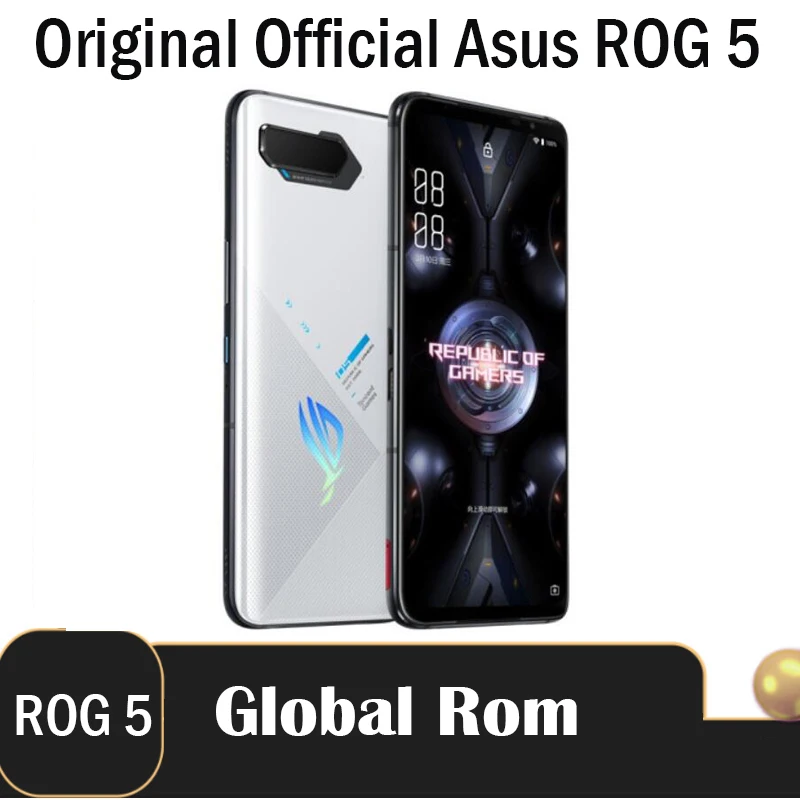 Оригинальный Новый Официальный Asus ROG 5 5G сотовый телефон Snapdragon888 6 78 дюймов AMOLED 65W