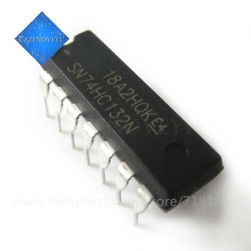 10pcs/lot SN74HC02N SN74HC08N 74HC132 SN74HC32 74HC86 74HCT04 74HC14 74HCT00 74HCT02 DIP-14 In Stock | Электронные компоненты и