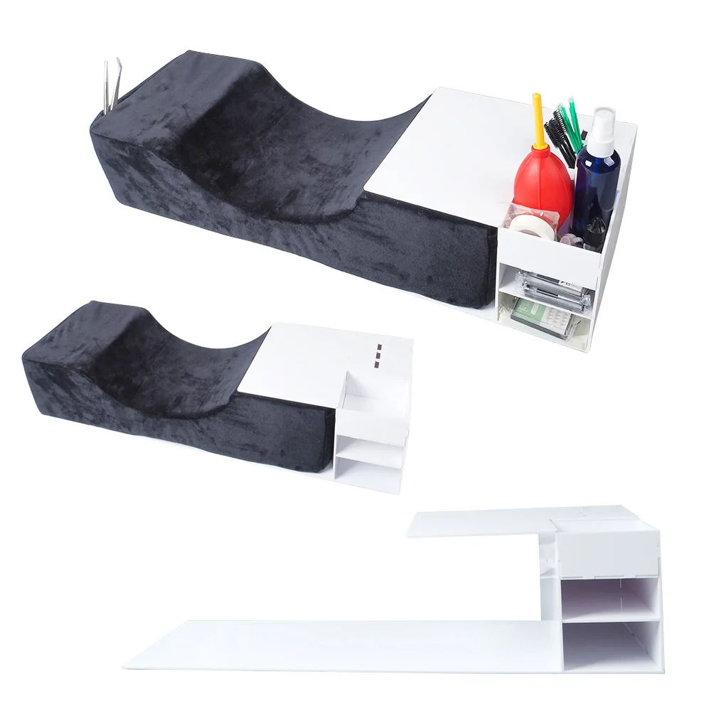 Подушка для наращивания ресниц мягкая подушка полка поддержки шеи на