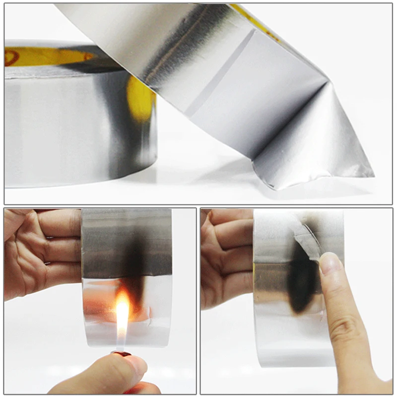 Усиленная лента из алюминиевой фольги изоляционная герметичная