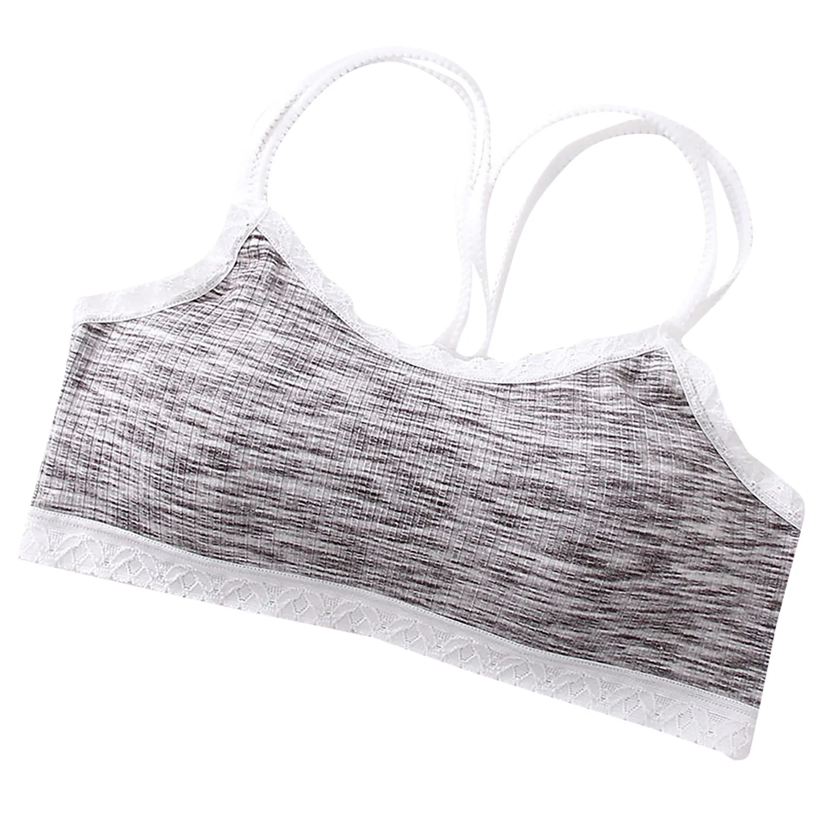 

2021 Lingerie For Women Girls Solid Color Racerback Letter Print Sport Training Running Bra Comfortable Underwear