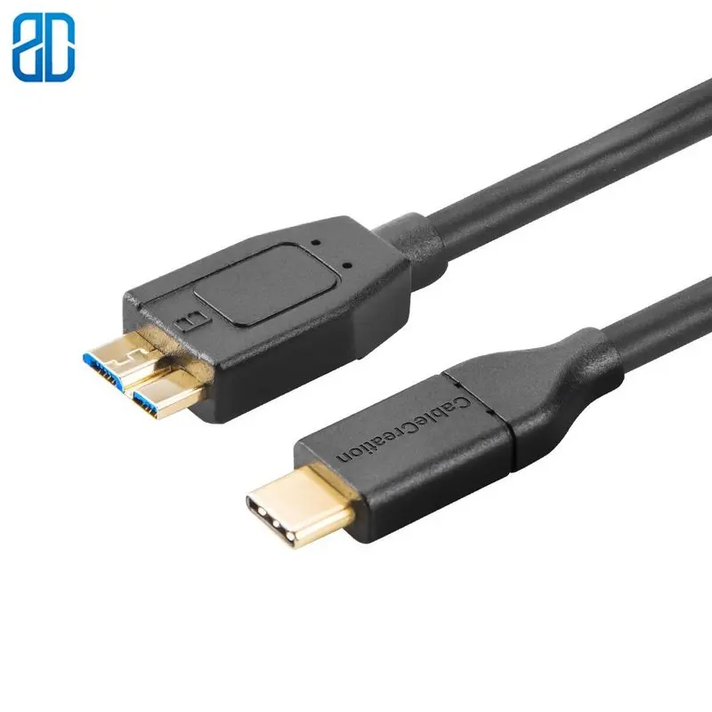 Кабель с разъемами типа C и USB 3 1 GEN 2 Micro-B (10G)Micro Type совместимый MacBook (Pro) Galaxy S5 Внешний
