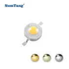 50 шт.лот светодиодные чипы 3 в Epistar 33mil 120-130 лм 350 мА 1 Вт Мощный светодиодный чип для уличного освещения, прожектора, точечного светильника