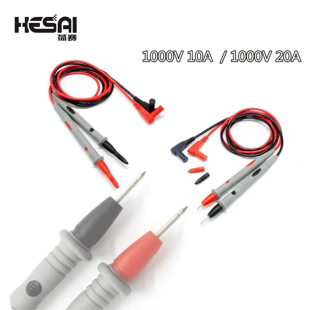 

1000V Practical Multi Meter Test Pen Cable 110CM Universal Digital Multimeter Lead Probe Wire 10A / 20A