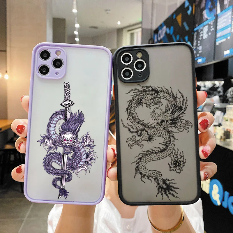 Чехлы China Dragon legends для Xiaomi 11 Lite Poco X3 Redmi 9 9A 9C 9T Note 7 8 10 Pro Max 10s жесткий матовый