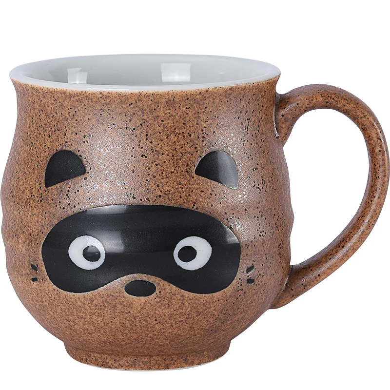 

Japanese Porcelain Mugs Ceramic Cute Creativity Home Kids Breakfast Small Cat Mug Latte Funny Taza Friends Tv Show Gifts ED50MK