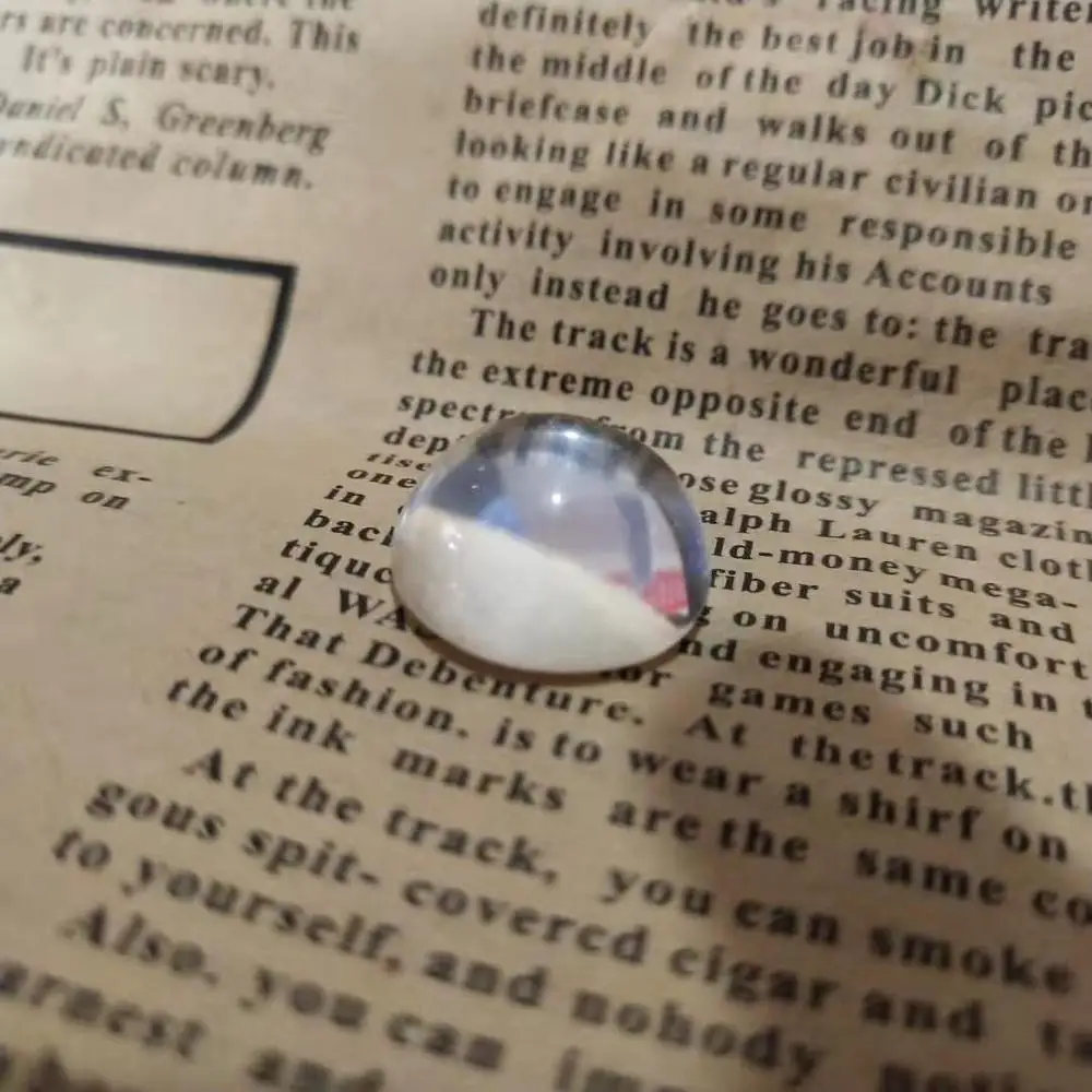 Оптическое стекло K9 оптическое плоское Выпуклое 15 мм диаметр 161 фокусное