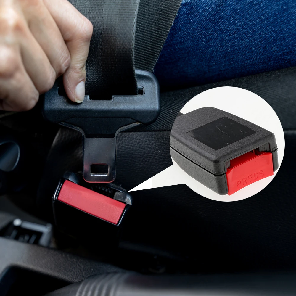 Автомобильная Пряжка для переднего ремня безопасности адаптер гнездо разъем