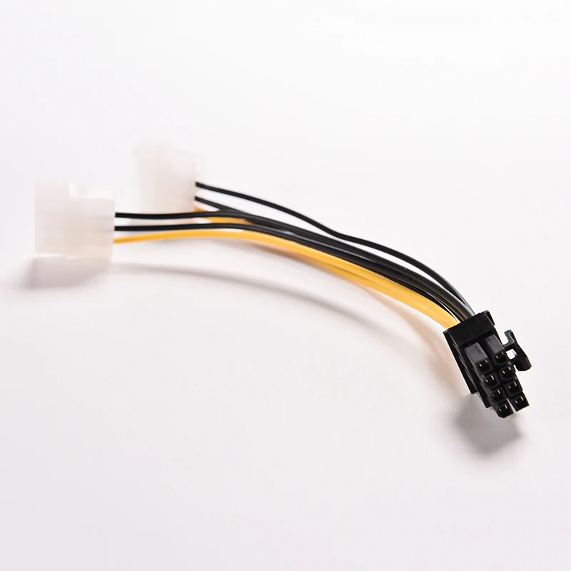 16 см/5 &quot8 контактный PCI Express штекер двойной LP4 4 адаптер питания IDE|Компьютерные