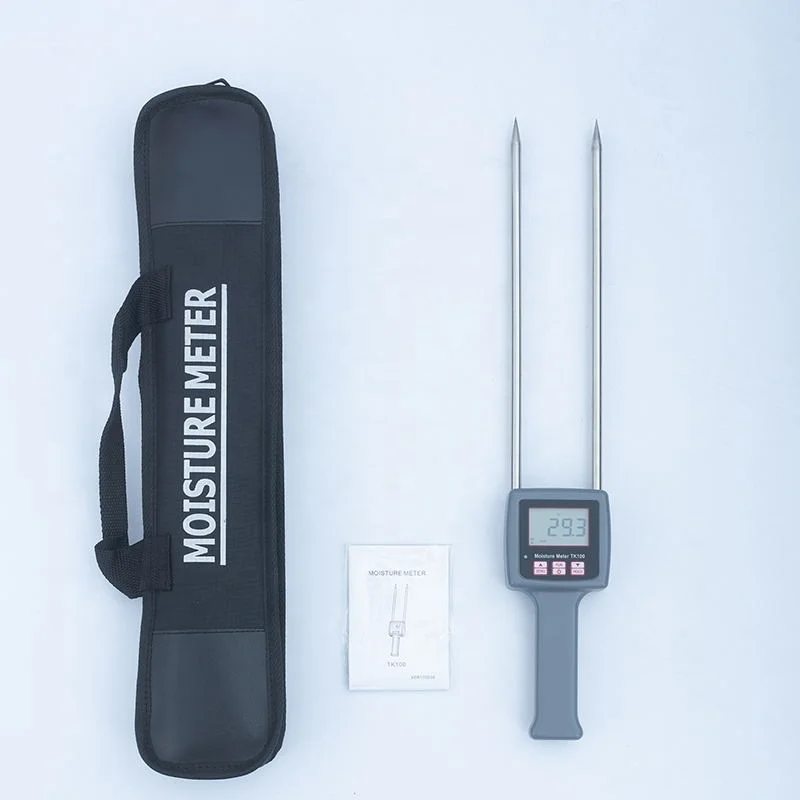 

TK100 Digital Animal Feed Moisture Meter With Two Long Probes