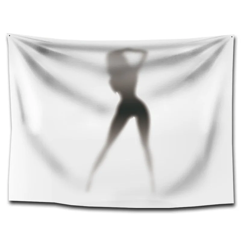 Привлекательный Красивый 3D гобелен из полиэстера с цифровой печатью настенный