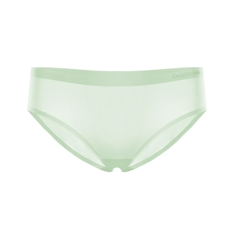 Тонкие быстросохнущие трусики цельное женское нижнее белье новое мягкое средней