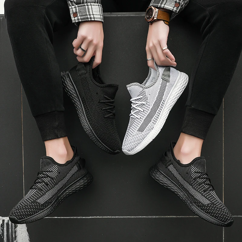 

CYYTL Summer Casual Shoes Men Fashion Lightweight Walking Sneakers Breathable Plus Size Lace-up Male Sapato Masculino Zapatillas