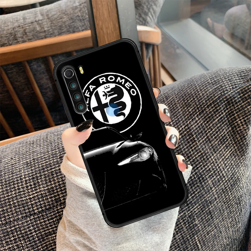 

Alfa Romeo Giulietta Sport Car Phone Case Cover Hull For XIAOMI Redmi 7 7a 8 8a 9 9a NOTE 6 7 8 8t 9 9s Pro Max 4X black Back