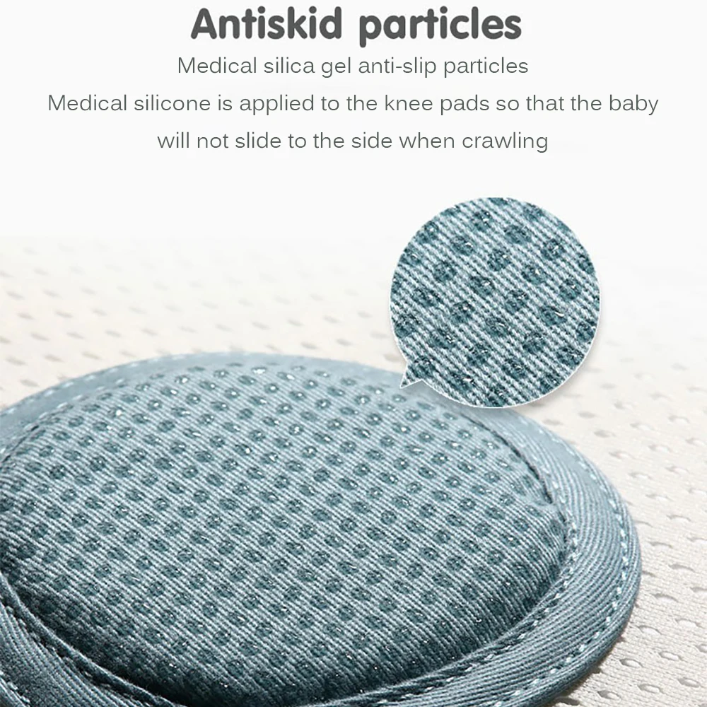 

Child Baby Knee Pad Protector Breathable Soft Silicone Non-Slip Safety Crawling Toddler Kid Kneecap Leg Pad Protective Equipment