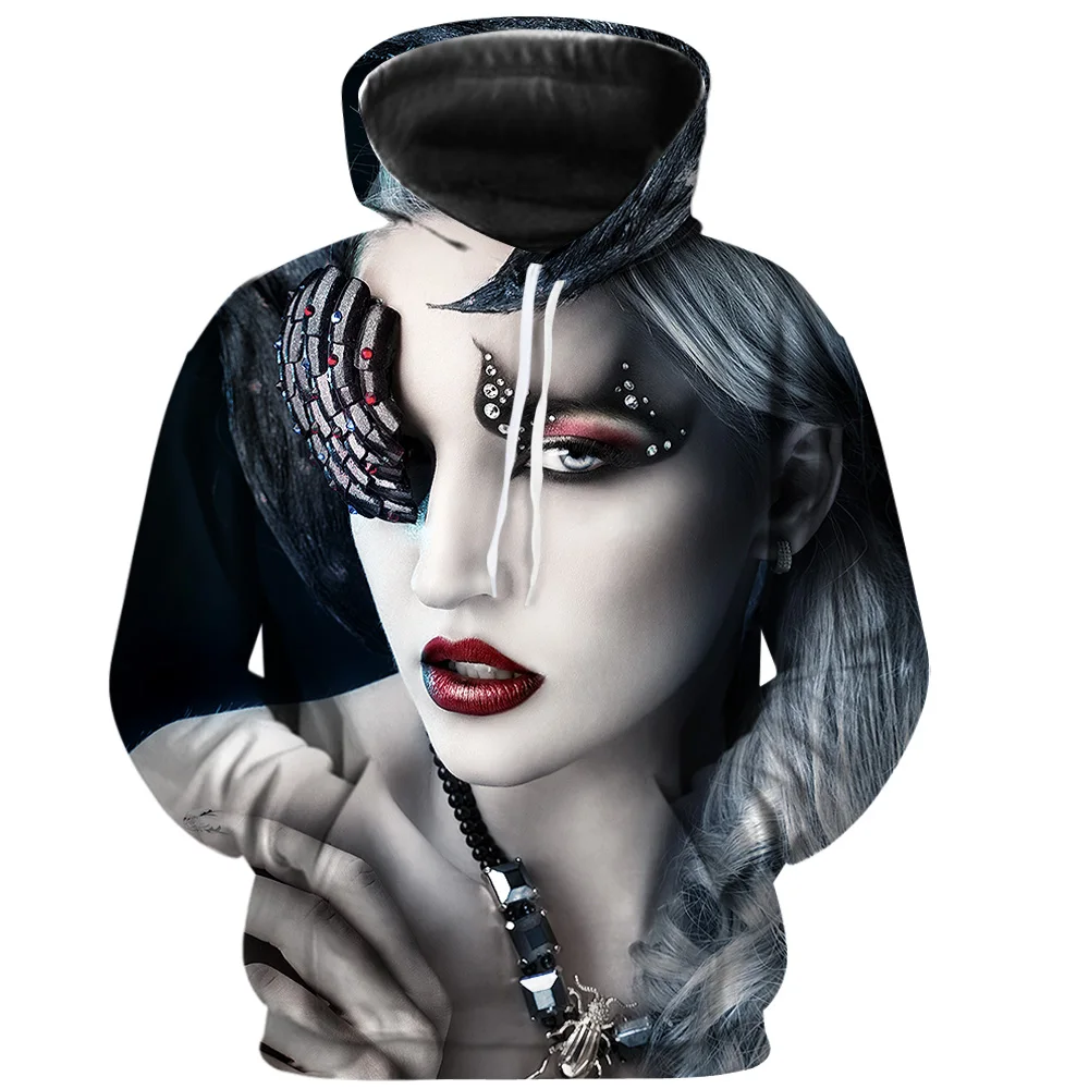 Толстовка мужская с длинным рукавом Модная креативная уличная одежда в стиле