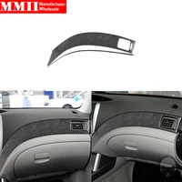 mmii carbon fiber car accessories for subaru impreza 2009 2011 car copilot panel interior trim strip cover decoration sticker