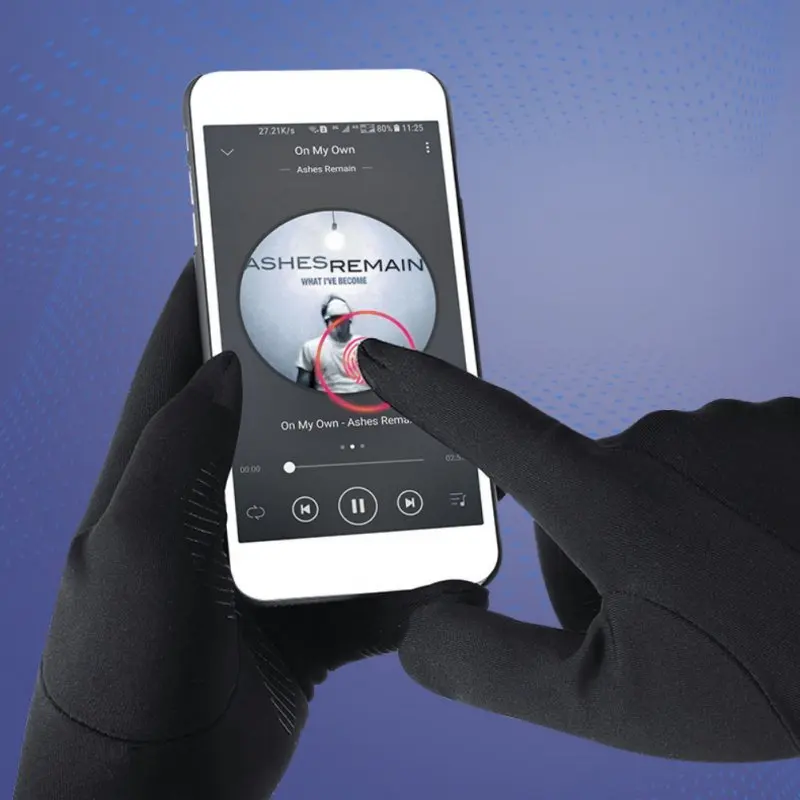 Уличные теплые зимние велосипедные перчатки 1 пара с пальцами для сенсорных