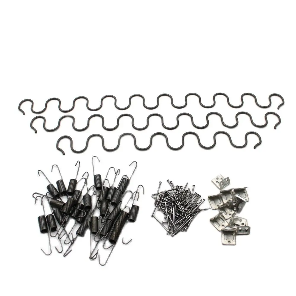 

35/40/45/50/55cm UPHOLSTERY ZIG ZAG METAL SOFA CHAIR SETTEE SPRINGS REPLACEMENT