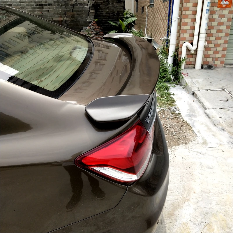 

Высококачественный АБС-материал для Honda Civic 2012, 2013, 2014, автомобильный спойлер, грунтовка, самодельный цвет, украшение автомобиля, задний спой...