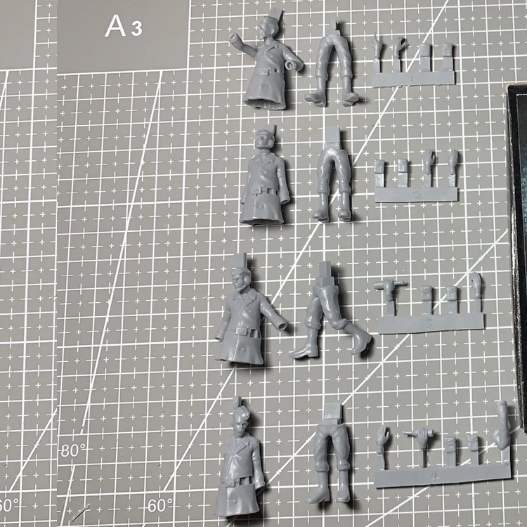 Готов к полету 1/35 полимерная модель солдата GK военные темы разобранный и