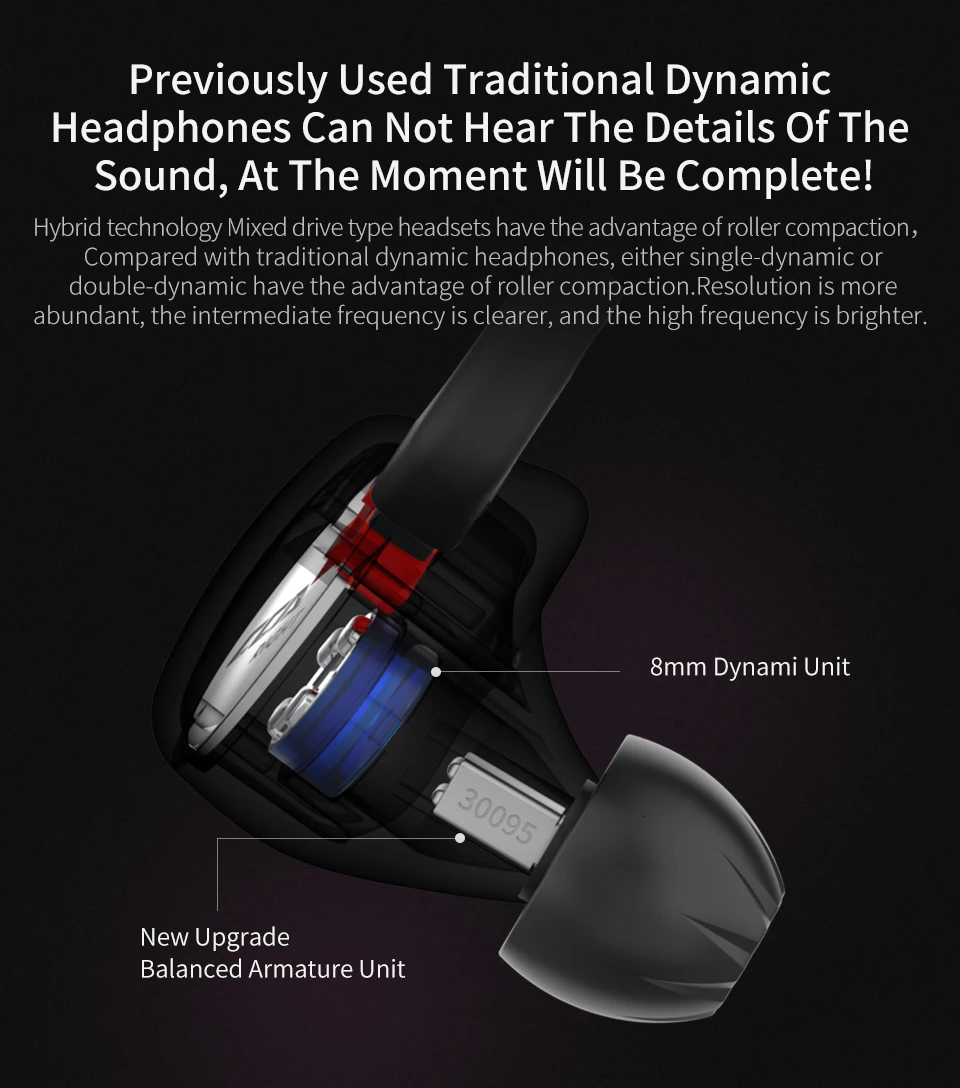 CCA C04 1BA+ 1DD гибридные наушники в ухо HIFI DJ монитор для бега спортивные наушники гарнитура вкладыши с съемным обновленным кабелем