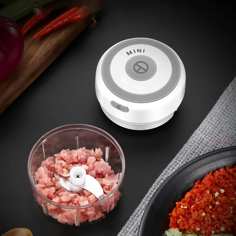 Электрический беспроводной мини-чеснок для чеснока измельчитель USB зарядка