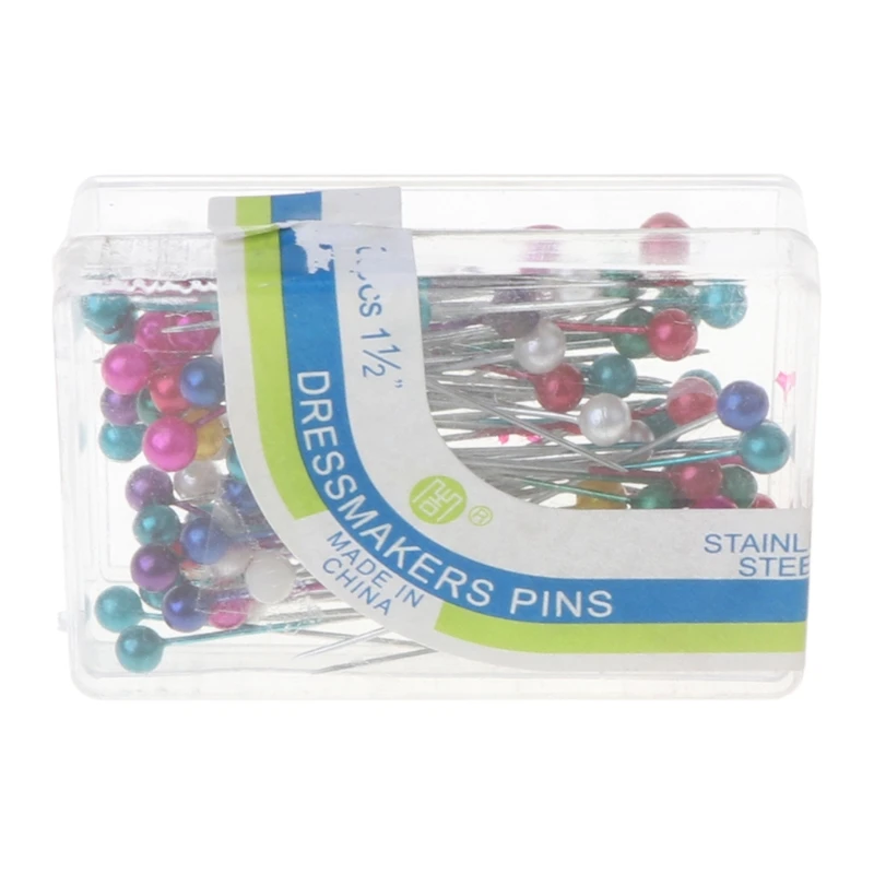 100 шт. Дамского Платья прямые булавки с круглой головкой Цвет жемчуга Аксессуары