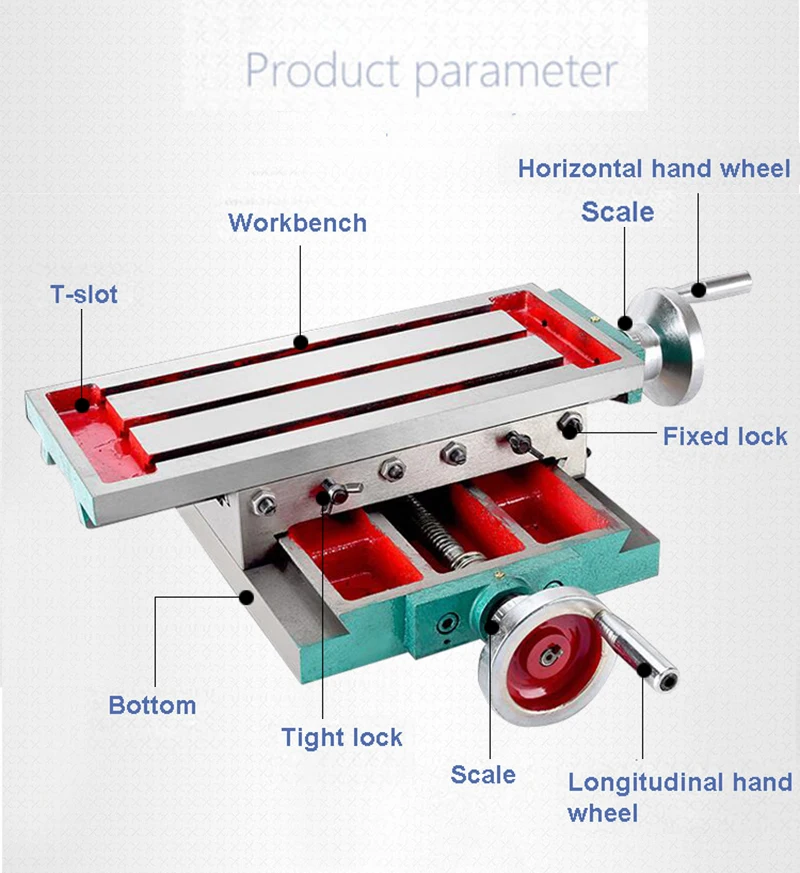 Модернизированный перекрестный слайд SZ3517 высокоточный для сверления фрезерный