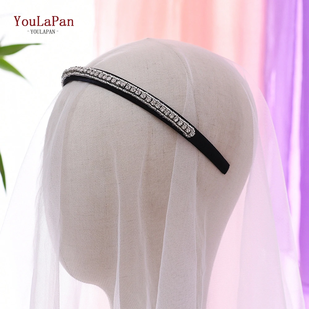 

YouLaPan S217-FG Fashion luxury sparkly rhinestone headband bridal stone hairband women hair accessories wedding hair jewelry