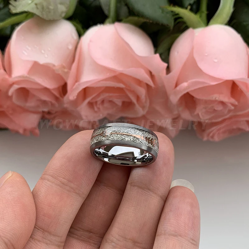 Кольца из карбида вольфрама для мужчин и женщин обручальные кольца с