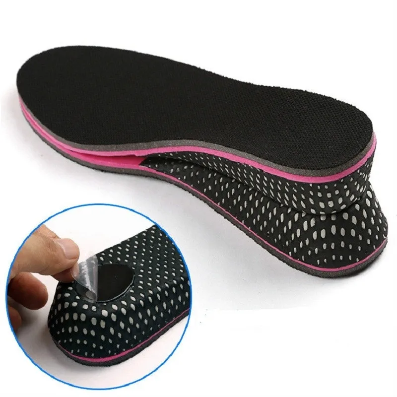 

Height Increase Insole Memory Foam Insole Shock Absorbing Insoles Breathable Shoe Pad Palmilha Altura Semelle Chaussure Zooltjes