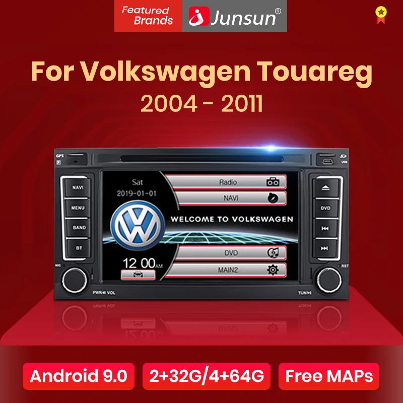 Автомобильный dvd-плеер для Volkswagen VW TOUAREG 2002 2003 2004 2005 2007 2010 с 3g wifi USB хост DVD gps Навигатор Радио BT+ карта