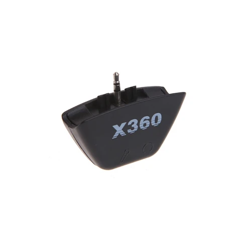 H052 черный адаптер для микрофона с разъемом 2,5 мм для xbox 360